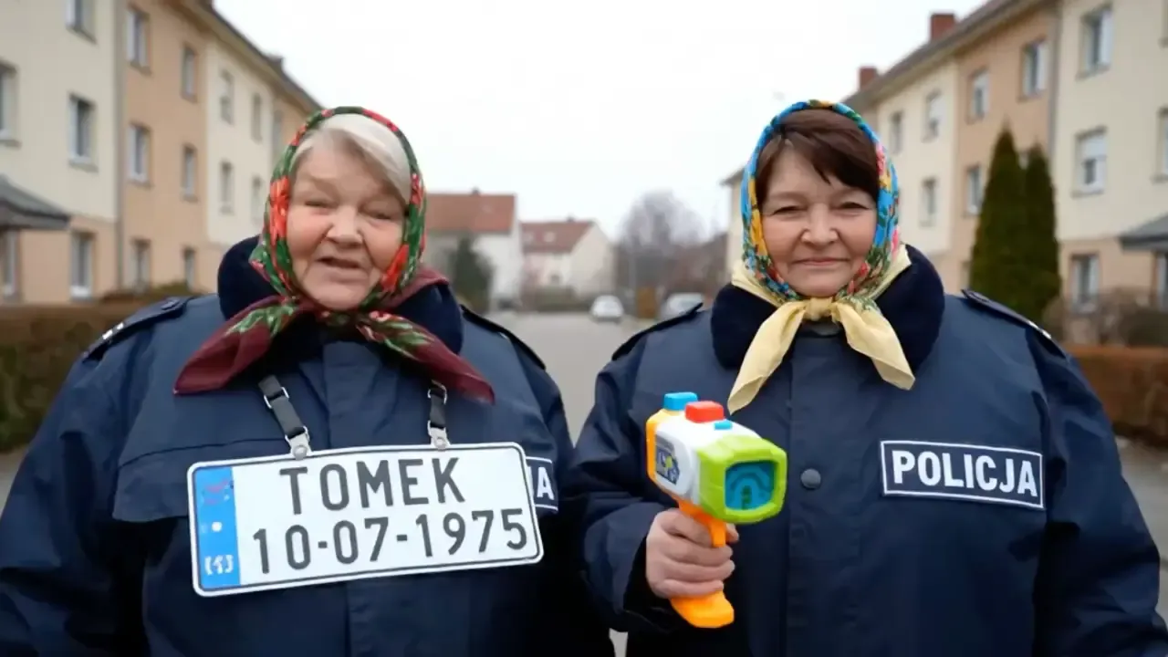 Żart urodzinowy od babć i dziadków